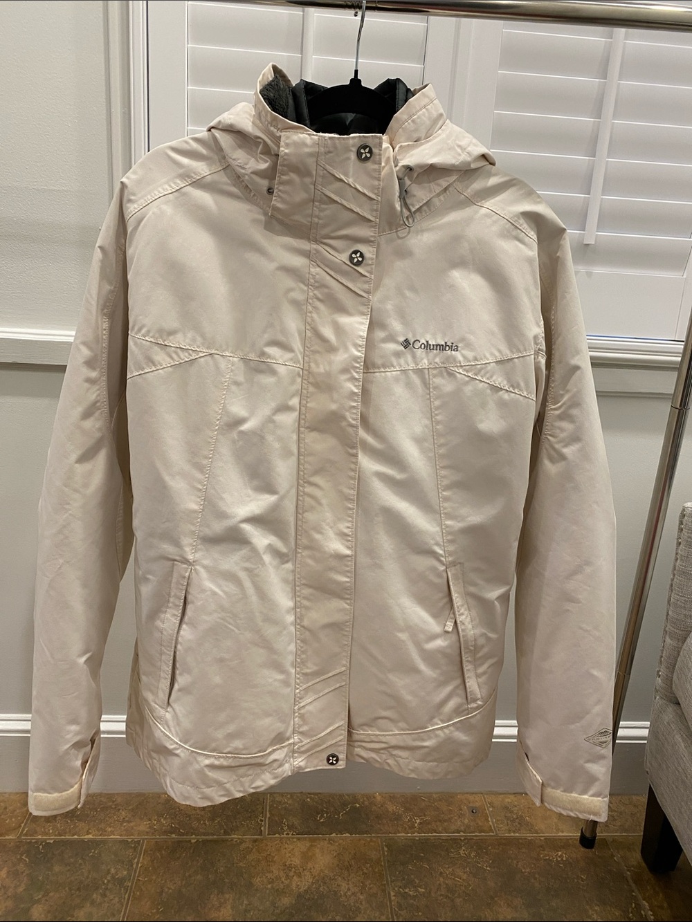 Columbia Women's Cream Hooded Jacket